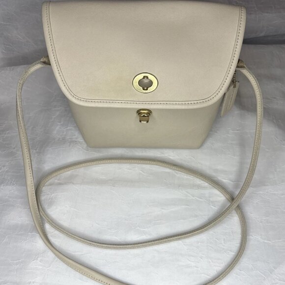 COACH Vintage 9919 Bone Crossbody Purse - Picture 1 of 10